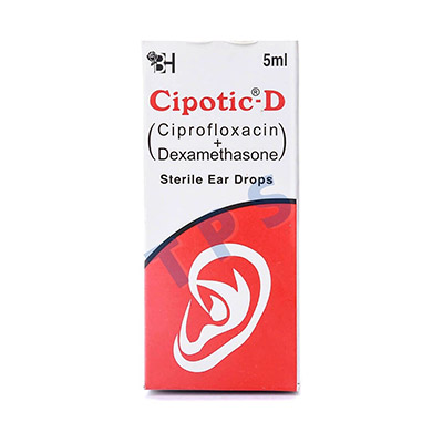CIPOTIC-D EAR DROPS 5ML