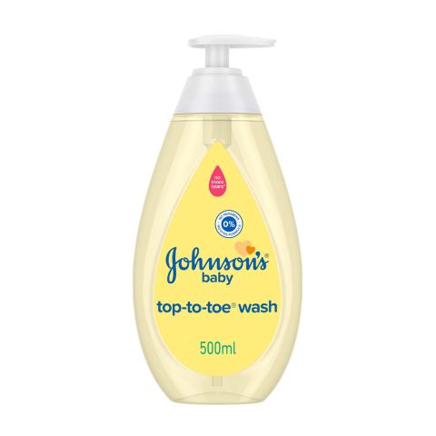 Johnson's Baby Top-To-Toe 3-In-1 Hair Face And Body Wash, 500ml