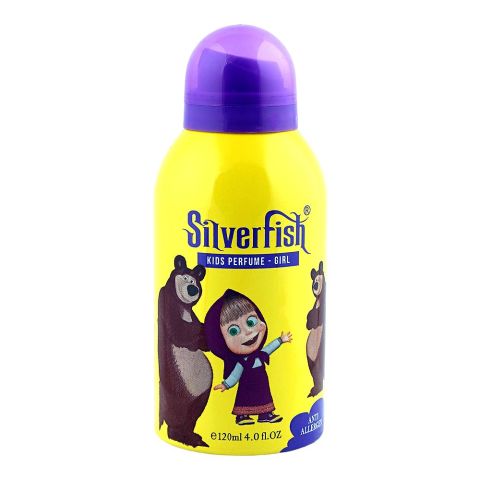 Silver Fish Masha and the Bear Kids Body Spray, 120ml